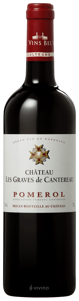 Wino francuskie AOP Pomerol Château Graves de Cantereau