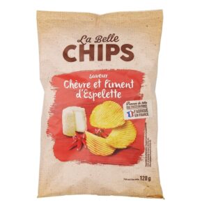 UWAGA OPIS Chipsy Brets- kozi ser i papryczka espelette