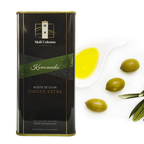 Hiszpańska oliwa z oliwek extra virgin koroneiki