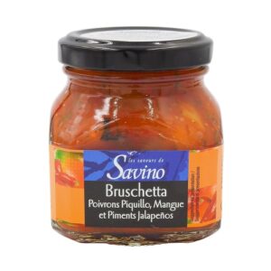 Bruschetta z papryki Piquillo Jalapeno i Mango