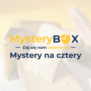 Mystery cheese | zestaw 4 serów