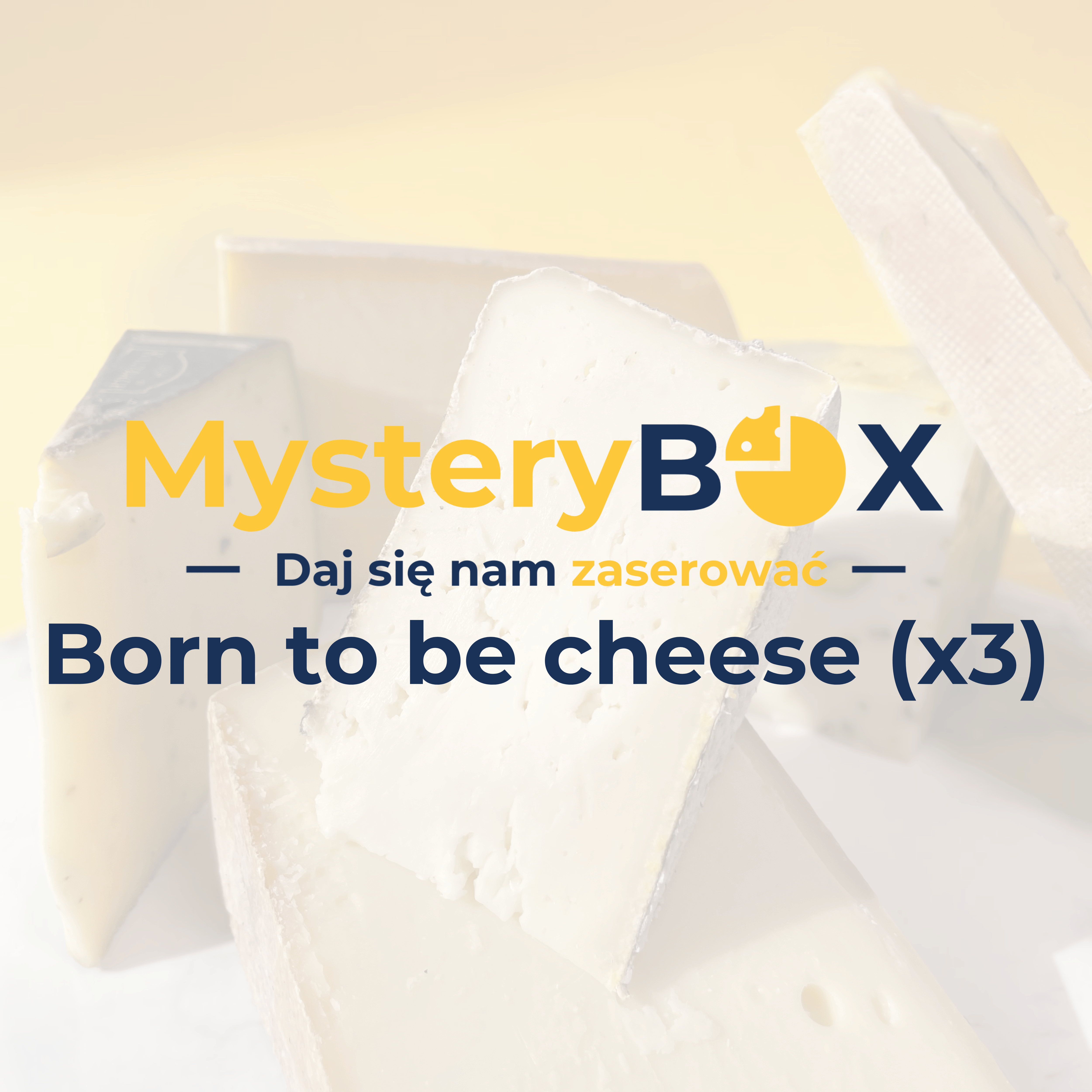 Born to be Cheese | zestaw 3 serów miękkich i półmiękkich