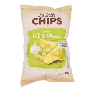 Chipsy La Belle czosnkowo-oliwkowe