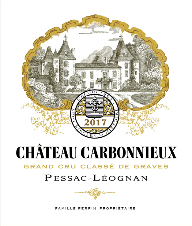 Wino francuskie Pessac-Léognan Blanc Grand Cru Classé Château Carbonnieux 2017